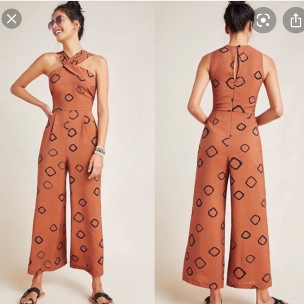 Anthropologie Eva Franco Faith Jumpsuit Size 4